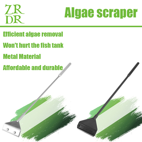 ZRDR Stainless Steel Aquarium Fish Tank Algae Scraper Blade Aquatic Water Live Plant Grass Cleaning Multi-Tool Cleaner Kit Set ► Photo 1/6