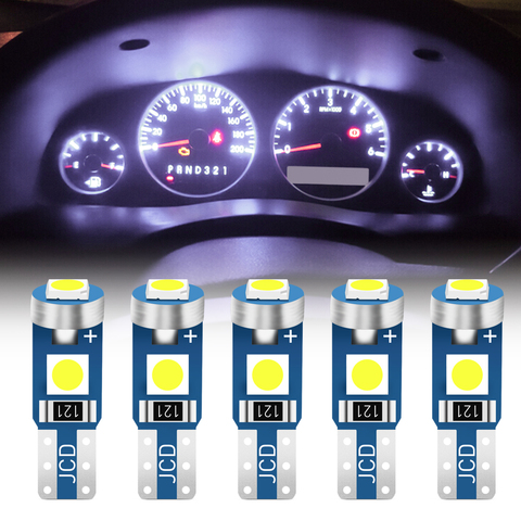 T5 Led Bulb Car Dashboard Lights for Ford Fusion EcoSport Kuga Mondeo mk2 mk3 mk4 mk5 mk7 fiesta FOCUS 2 3 4 5 ► Photo 1/5
