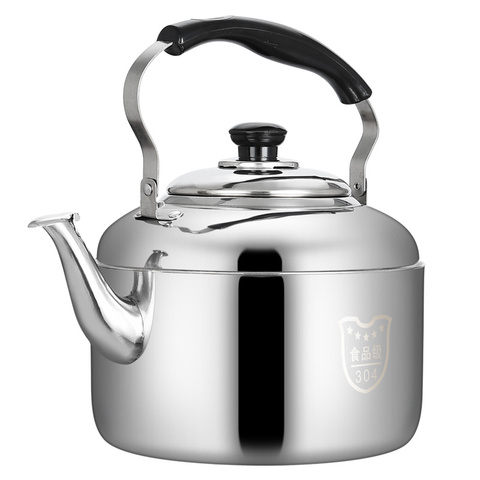 Stainless Steel Kettle, Induction Cooker, Whistle Gas Flat Bottom Large Capacity Household Gas Plus Soup Pot Sounding Kettle ► Photo 1/6