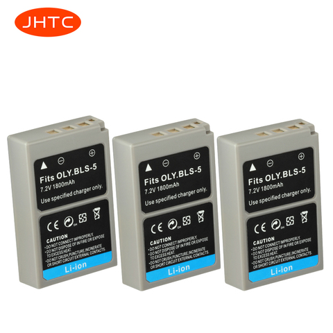 PS BLS5 BLS-5 BLS5 Battery for Olympus OM-D E-M10 PEN E-PL2 E-PL5 E-PL6 E-PL7 E-PM2 Stylus1 PS-BLS5 1800mAh Batterie ► Photo 1/5