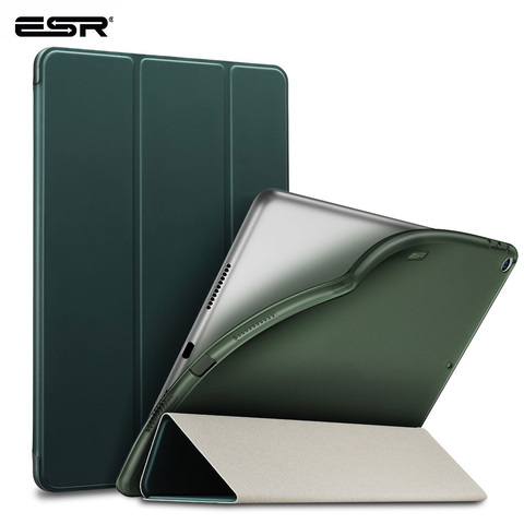 ESR for iPad Cover 2017 iPad Pro 10.5'' for iPad Air 3 iPad 7th 2022 Soft TPU Smart Case Trifold Stand Cover For iPad Case Funda ► Photo 1/6