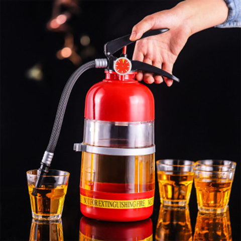 2L Fire Extinguisher Pourer Wine Drink Dispenser Party Water Beer Dispenser Bar Tools Accessories Beer Barrels Beverage Liquor ► Photo 1/6