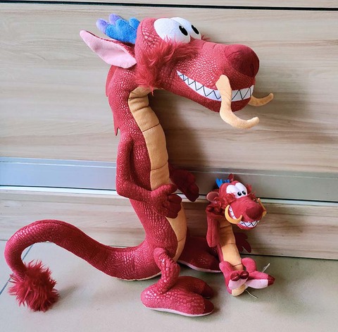 Disney Store JAPAN 2022 Mulan Plush Mushu Plush Doll Toy ► Photo 1/6