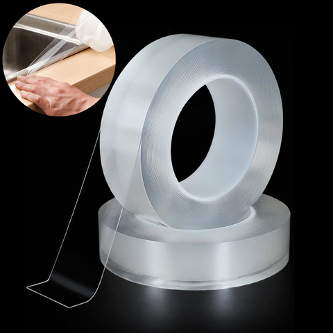 Super Strong Double Sided Adhesive Tape  Double Sided Tape Thickness 0.5mm  - 1pcs - Aliexpress