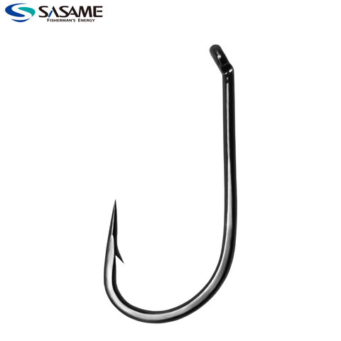 Japan SASAME Feeder Hooks Carp Fishing Hooks Straight Shank Down Eye Carp Fish Barded Carp Live Bait Hook High Carbon Steel ► Photo 1/6