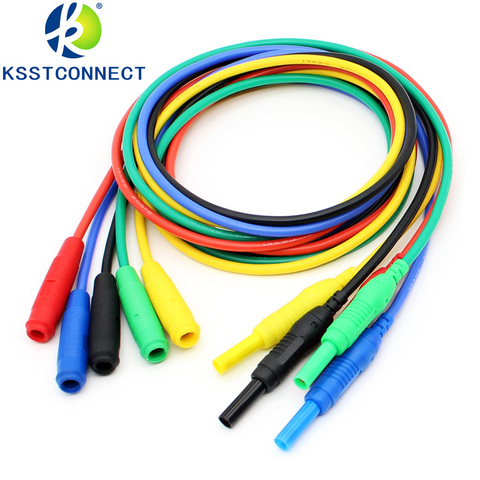 TL454 1M female to male 4mm banana plug test line,Patch Cord,test leads,CATIII 1KV/32A ► Photo 1/6