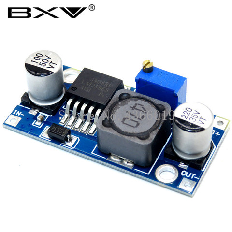 3A Voltage regulator lm2596 LM2596S DC-DC 3-40V adjustable step-down power Supply module ► Photo 1/2