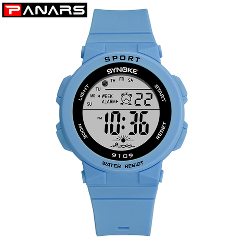 PANARS Women Watch Multi Function Watch Waterproof Sport LED Alarm Stopwatch Digital Child Wristwatch for Ladies Girl Boy Gift ► Photo 1/6