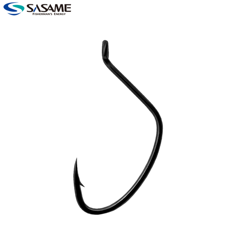 Japan SASAME Lure Hook Fishing Hooks Rock Fish Offset Fishhook For Soft Worm Bass Barbed Carbon Steel Fishing Tackle Finess Hook ► Photo 1/6