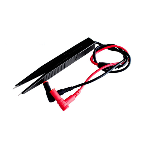 IC tester / alligator clips insulated cable, Anti-static tweezers electronic Assembly tools for Capacitor resistor IC repair ► Photo 1/4