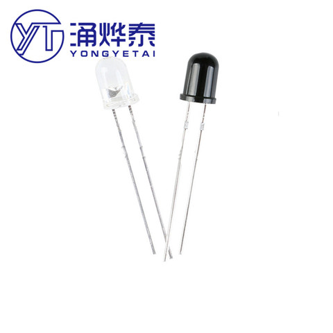 YYT 20PCS 3MM 5MM 940 850 infrared receiver tube launch tube photodiode LED sensor ► Photo 1/1