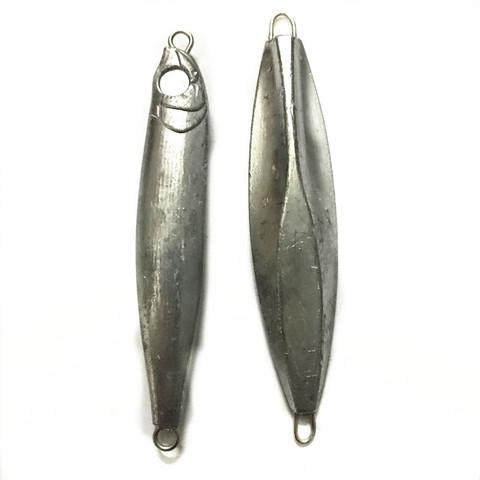 Ufishing 40g Unpainted Jig Bait 1Piece/Lot Slow Jigging Fishing Lure In Stocking Lure Body ► Photo 1/6