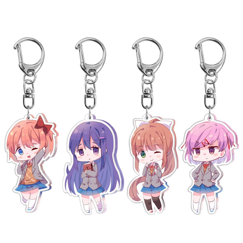 Doki Doki Literature Club Keychain Cosplay Props Acrylic Keyring - Price  history & Review | AliExpress Seller - Dropshipping 01 Store 