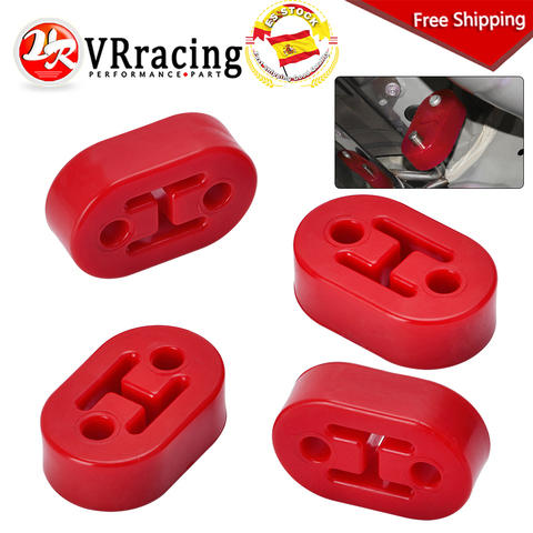 Diameter 11mm 2 Holes Universal Car Polyurethane Exhaust Tail Pipe Mount Brackets Hanger Insulator VR8952 ► Photo 1/6