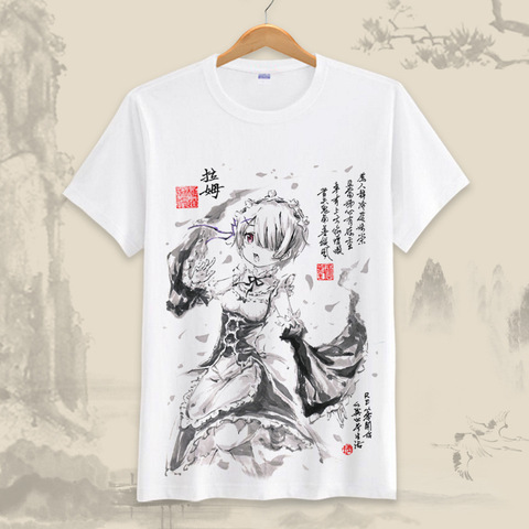 Anime Fate Grand Order Cosplay T Shirt NieR Automata Cartoon Summer T-Shirt Re Life in Different World From Zero Top Tee Costume ► Photo 1/6