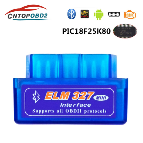 Super Mini ELM327 OBD2 Scanner ELM327 Bluetooth V 1.5/2.1 OBD2 Car  Diagnostic Tool For Android/Windows/Symbian OBDII Protocol - Price history  & Review, AliExpress Seller - TopOBD2 Store