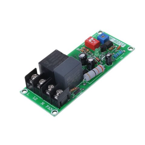New Adjustable 100V-220V AC Timer Control Relay Module Turn Off Delay Switch Board For Cooling Exhaust Fan ► Photo 1/6
