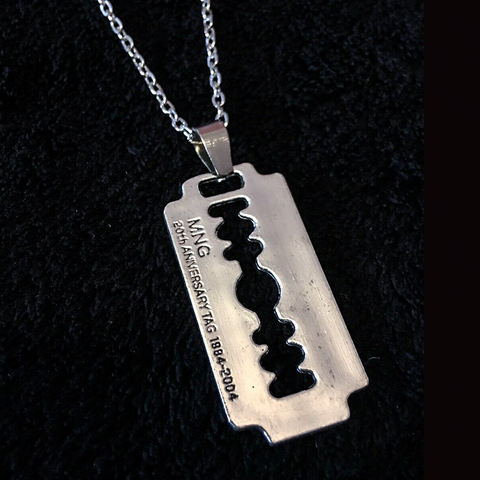 Razorblade, Judas Priest Necklace