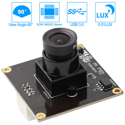 USB 3.0 camera module 1920*1080 MJPEG YUYV 50fps Sony IMX291 38*38mm mini USB camera module for Android Linux Window Mac ► Photo 1/6