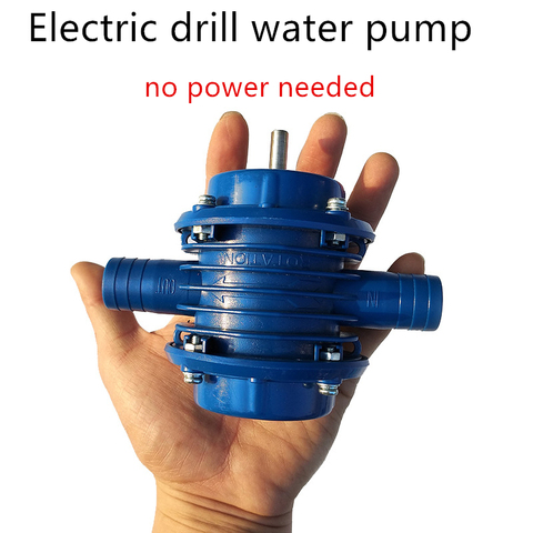 Heavy Duty Self-Priming Hand Electric Drill Water Pump Micro Submersibles Motor Ultra Home Garden Centrifugal Pump Mini ► Photo 1/6