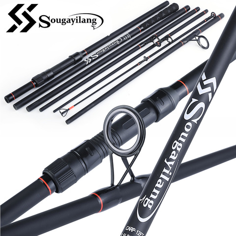 Sougayilang 3.0M/ 3.6M 6/7 Sections Carp Fishing Rod Feeder Hard Carbon Fiber Fishing Rod Travel Fishing Pole Fishing Tackle ► Photo 1/6