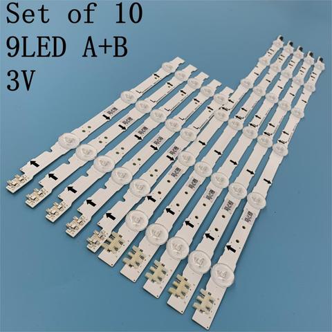 New original 10Pieces(5*3LED+5*6LED) UE40H6500 LED backlight bar D4GE-400DCA-R1 R2 D4GE-400DCB-R1 R2 30449A 30450A ► Photo 1/5