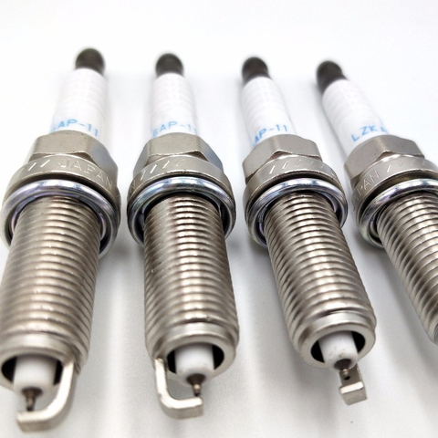 4pcs/lot LZKAR6AP-11 22401-CK81B Iridium spark plugs For NISSAN X-TRAIL QASHQAI NV200 NOTE 22401CK81B LZKAR6AP11 LZKAR6AP 11 ► Photo 1/2