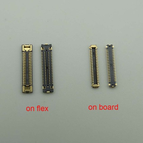 5pcs For samsung galaxy A30 A305 A40 A405 A50 A505 A50S A507 LCD FPC Screen Display Connector On Flex on mother board 40pin ► Photo 1/5