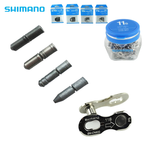 Genuine Shimano Chain Connecting Pin, Chain Quick-Link SM-CN900 11S Chain Link Button Connector, 6/7/8/9/10/11 Speed Connect Pin ► Photo 1/4