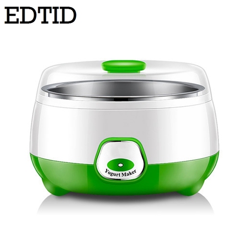 DMWD Automatic Electric Yogurt Maker 0.8L Stainless Steel Liner Container Natto Rice Wine Fermenter DIY Leben Yoghourt Machine ► Photo 1/2