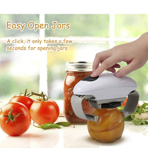 Kitchen Gadgets Automatic Jar Openers Universal Adjustable Electric Can  Openers Suitable for All bottle opener kitchen tools - Price history &  Review, AliExpress Seller - Hi!My New Life Store