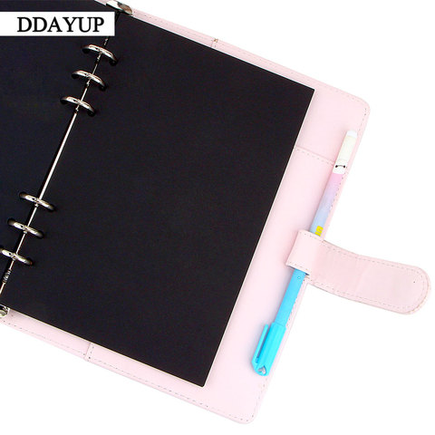 40 Sheets A5 A6 A7 Black Card Handmade Notebook Inside Pages Stationery Office School Supplies ► Photo 1/6