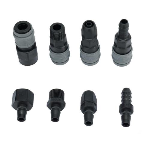 Plastic Steel C type Pneumatic Fittings PU Tube Quick Connector Self-locking Quick Coupling Accessories Gas Air Pipe Connector ► Photo 1/6