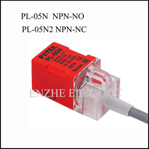 Fotek Proximity switch sensor three-wire DC PL-05N PL-05NB NPN-NO/NC general cormer column approach switch IP67 Metal sensor ► Photo 1/5