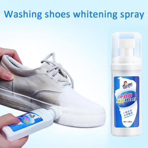 1pc White Shoes Cleaner Whiten Refreshed Polish Cleaning Tool For Casual Leather Shoe Sneakers TB Shoe Brushes ► Photo 1/6