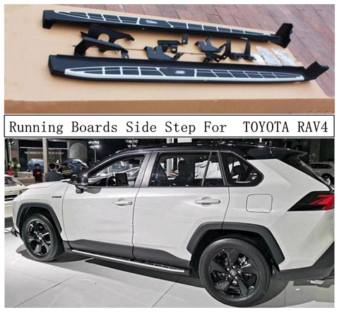 Running Boards For TOYOTA RAV4 2022 Side Step Bar Pedals High Quality Nerf Bars Auto Accessories ► Photo 1/1