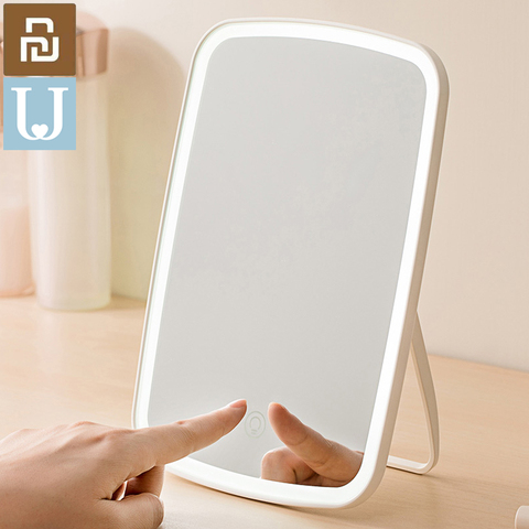 Youpin Jordan&Judu Desktop LED Makeup Mirror Touch-sensitive Control LED Natural Fill Light Adjustable Angle USB Rechargeable ► Photo 1/5