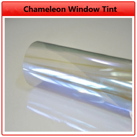 SUNICE VLT 80% Car Window Tint Chameleon Glass Tinting Auto Car House Decors Self-adhesive Nano Ceramic Film Car Tint Solar Film ► Photo 1/6