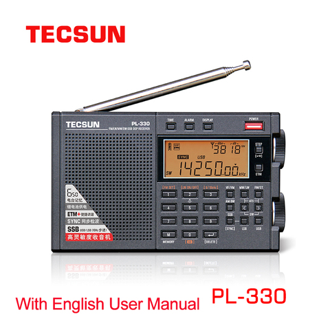 2022 New Tecsun PL-330 Radio Receiver FM/MW/SW/LW all band portable radio fm ► Photo 1/6