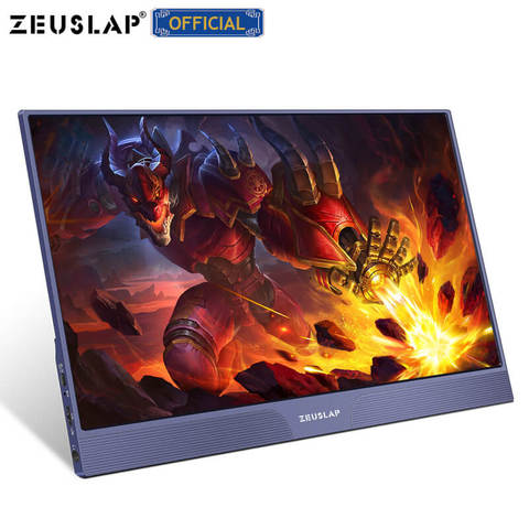 15.6 inch 1920x1080P Portable Monitor USB Type C HDMI IPS Screen Ultrathin Display Gaming Monitor for ps4 switch ► Photo 1/6