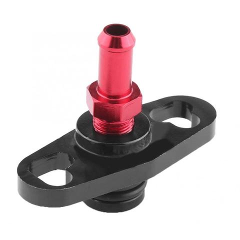 Car Fuel Rail Pressure Regulator Adapter with Fittings Aluminium Alloy for Mitsubishi Evo 1 2 3ECLIPSE DSM ► Photo 1/6