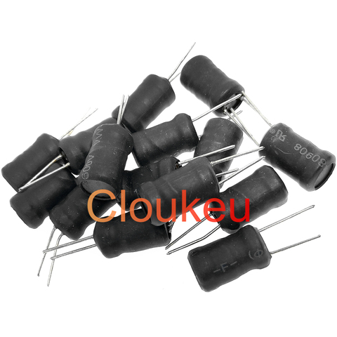 1016 10*16mm DIP inductor 4.7UH 10UH 15UH 22UH 33UH 47UH 68UH 100UH 150UH 220UH 330UH 470UH 1MH 1.5MH 2.2MH 3.3MH 4.7MH 10MH ► Photo 1/6