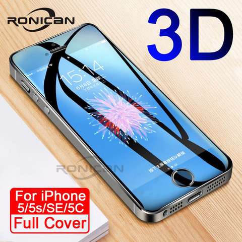 9H Anti-Burst Protective Glass On The For iPhone 5S SE 5C 5 Tempered Screen Protector Glass For iPhone 5S SE 4 4S Film Case ► Photo 1/6