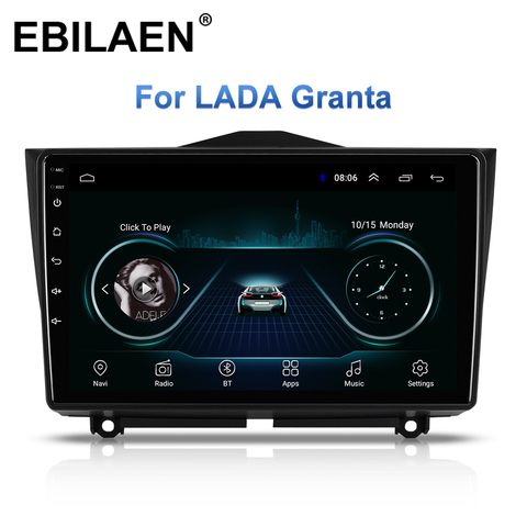 Car Multimedia Player For LADA Granta 2022 2Din Android 8.1 Car Radio Stereo Navigation AutoRadio GPS Tape Recorder Wifi ► Photo 1/6