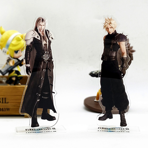 F Fantasy FF7 VII 7 Remake RE Cloud Sephiroth HM acrylic stand figure model plate holder cake topper anime Japan ► Photo 1/5