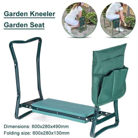 150kg Load Garden Kneeler, Folding Garden Seat