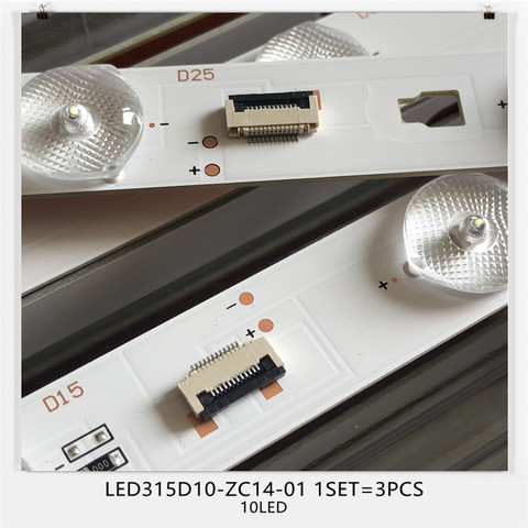 LED Backlight strip 10 Lamp for LE32TE5 LED315D10-ZC14 LE32D8810 LE32D8810 LD32U3100 LE32F3000W LED315D10-ZC14-01(D) 02(D) 03(D) ► Photo 1/6