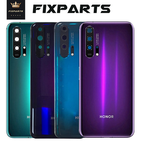 Original Cover for Huawei Honor 20 Pro Back Battery Cover Door Rear Glass Housing Case For Huawei Honor20 Honor 20 Battery Cover ► Photo 1/6