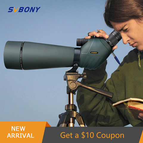 SVBONY 20-60X70/80 SV411 Waterproof Zoom Spotting Scope Great all-round scope for bird watchers,nature lovers,even stargazers ► Photo 1/6