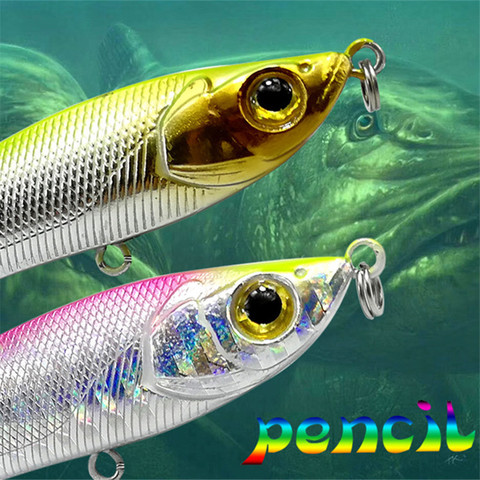 Mavllos Sink Pencil Fishing Lure 10-22g High Quality Plastic Full Swimming Layer Saltwater Lures Fish Bait Trolling Lure Tackle ► Photo 1/6